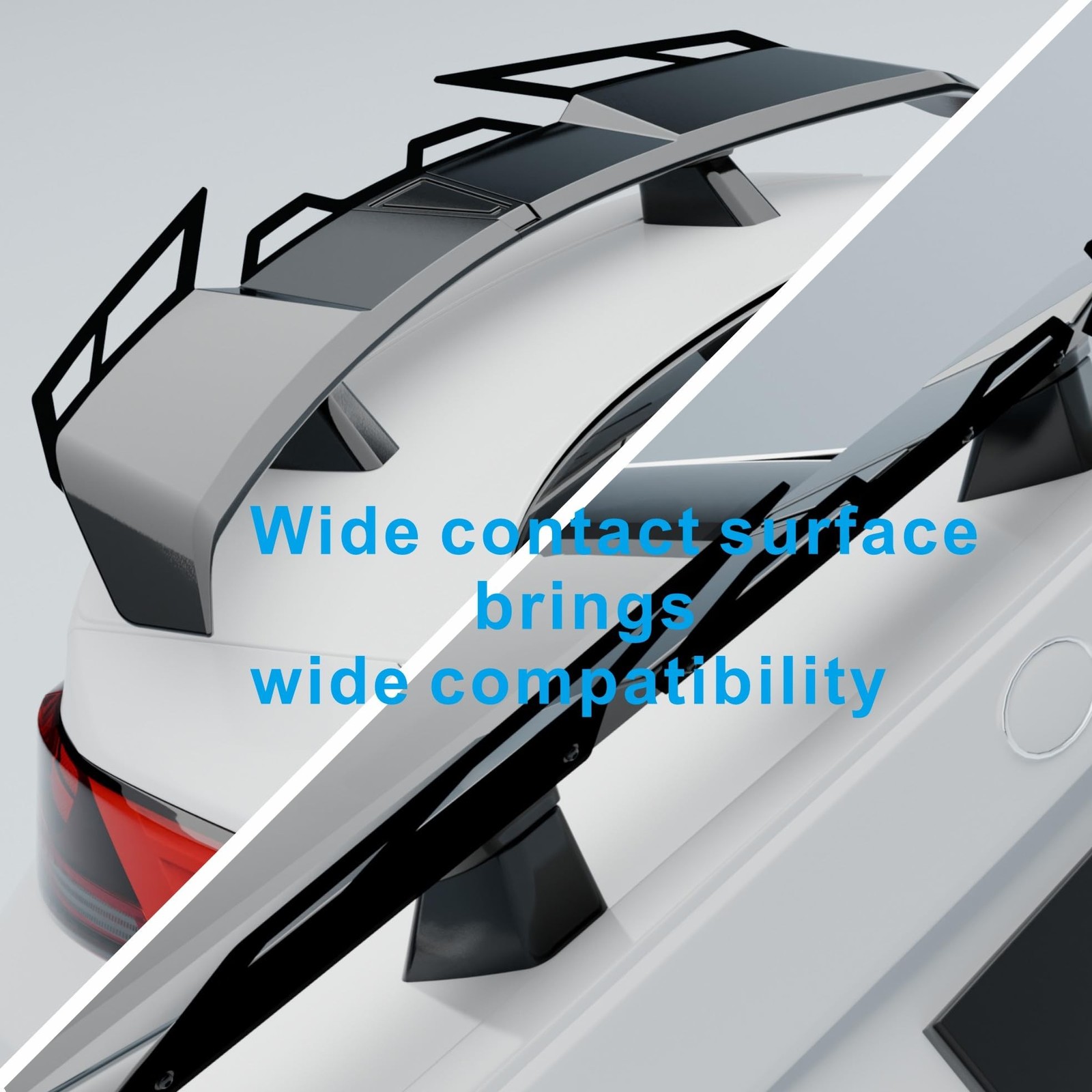 Rear Trunk Spoiler Wing Compatible with Hyundai Sonata Sedan 2011-2019 Access…
