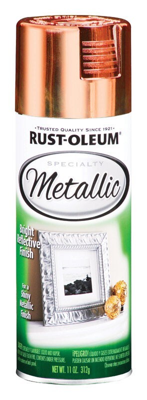 Rust-Oleum Specialty Metallic Copper Bright Reflective Finish Spray Paint 11 oz