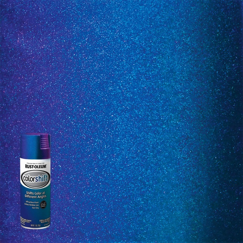 Iridescent, Rust-Oleum Color Shift Spray Paint-384335, 11 oz