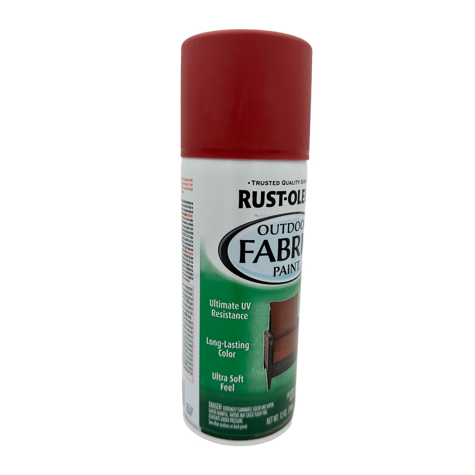 Rust-Oleum Specialty Fabric Spray Paint, Dark Red, 12 Oz.