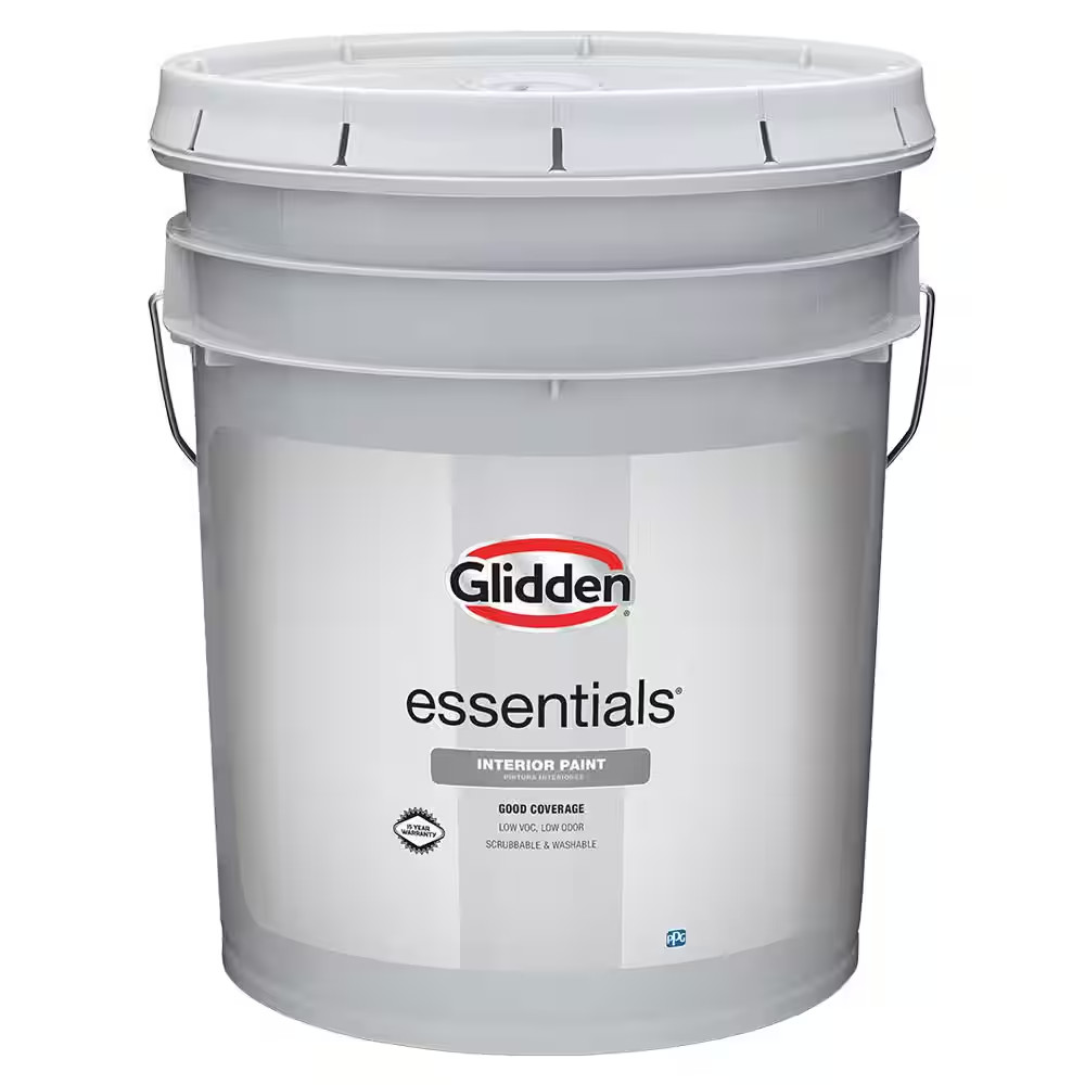 5 Gal. White Semi-Gloss Interior Paint