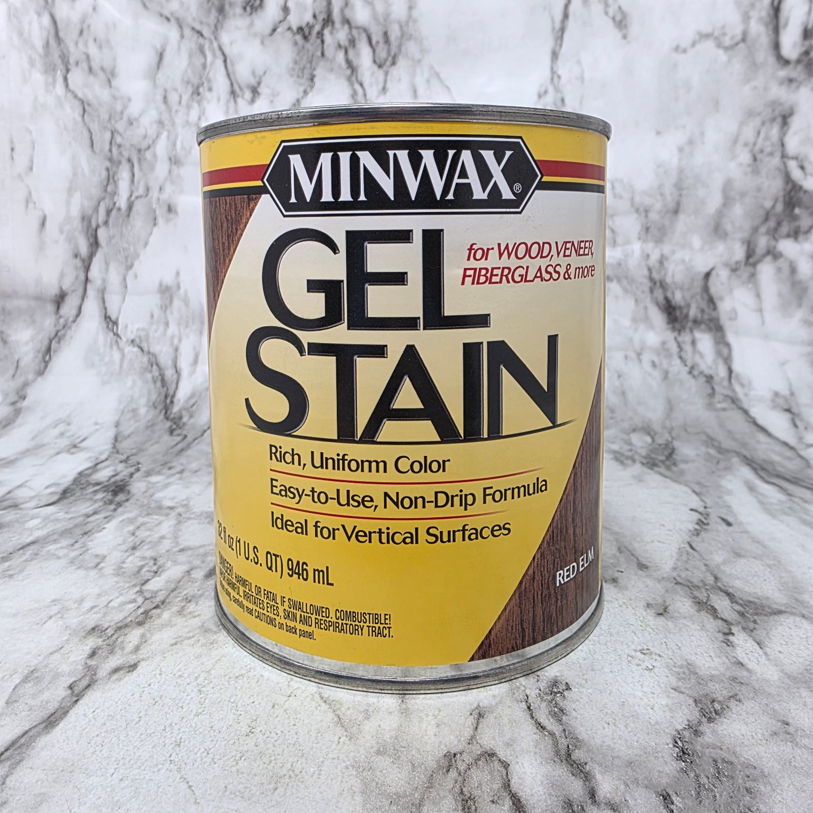 Minwax Wood Gel Stain Red Elm 32 fl oz (1 Quart) Discontinued