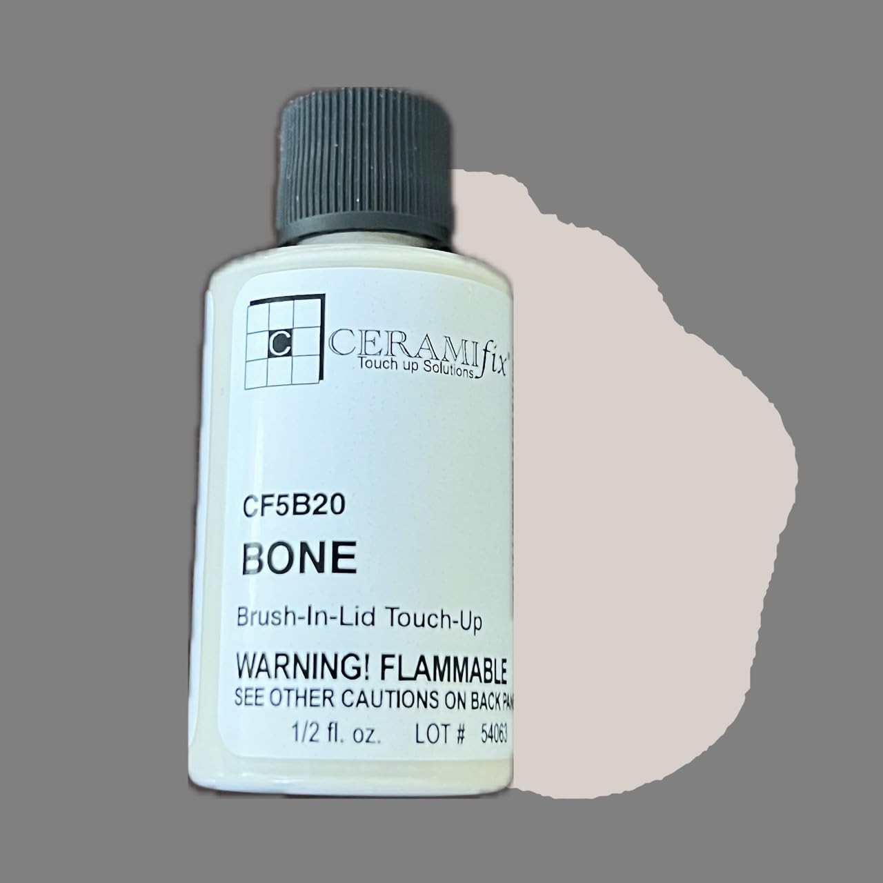 eramifix .5 Oz Bone Touch Up Paint For Tile Appliances And More