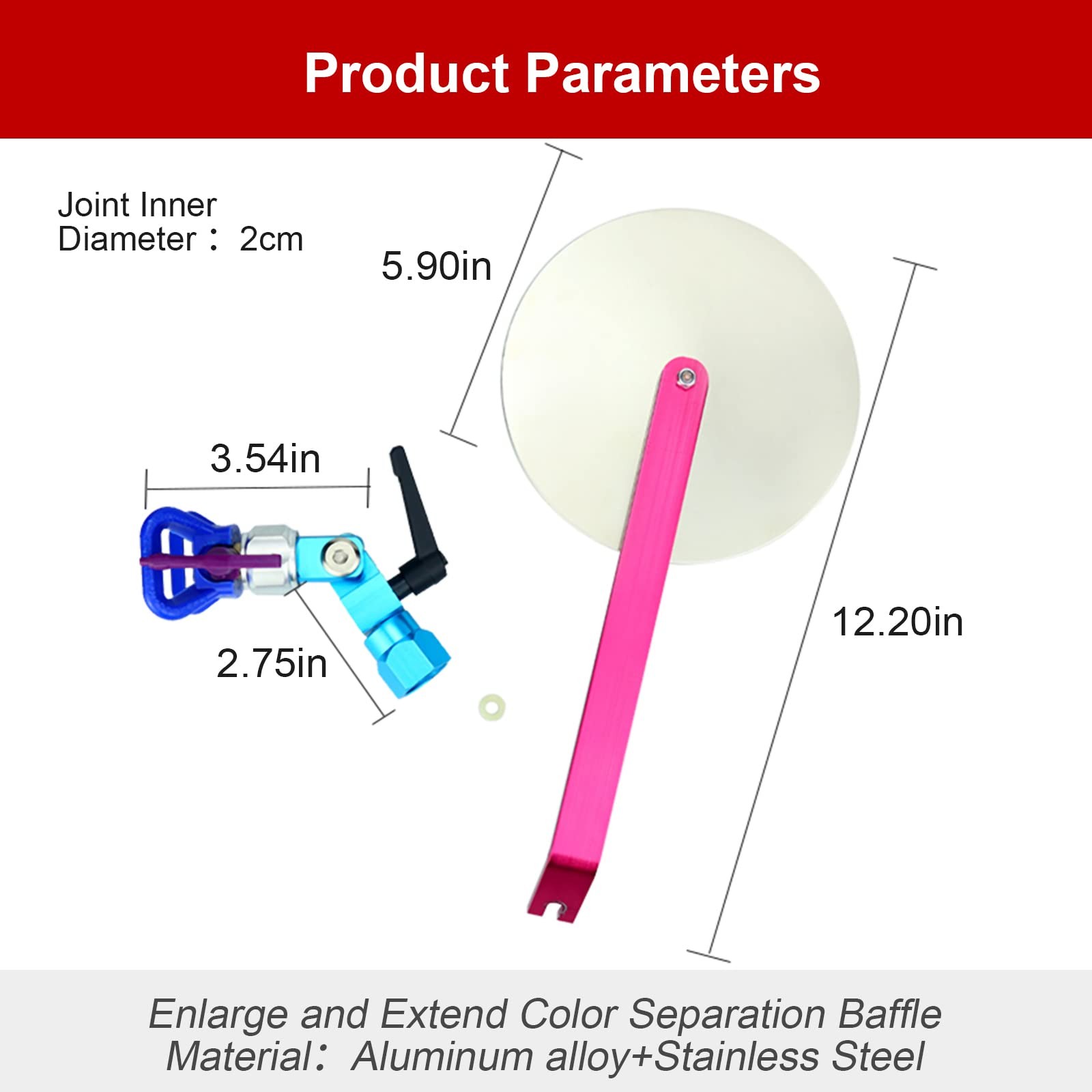 Airless Spray Guide Spray Tool Paint Accessory Extension Airless Paint Spraye…