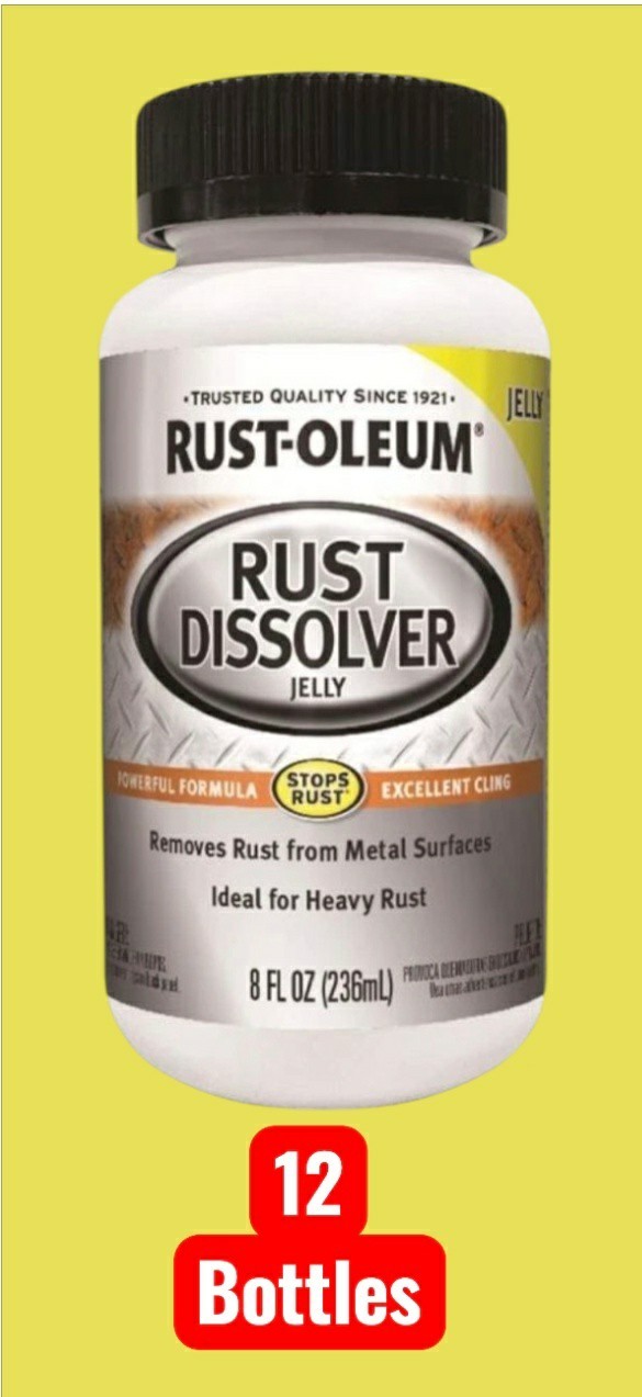 Rust-Oleum 322435 Rust Dissolver 8 oz. (Pack of 12)
