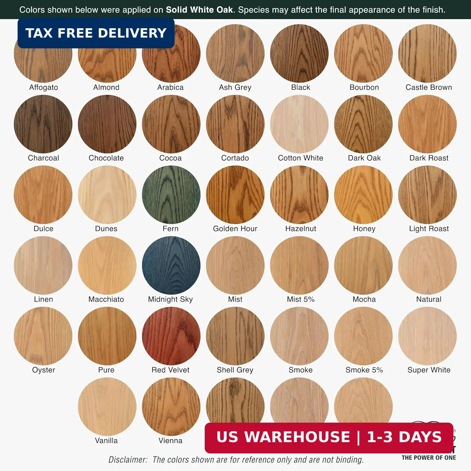 Rubio Monocoat Wood Oil Finish 65 ft² – Pure | Oil Plus 2C | Quick-Dry, Eco-Frie