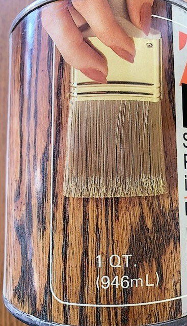 ZAR PLUS 146 COLONIAL PINE/GLOSS Stain and Polyurethane All in One Quart