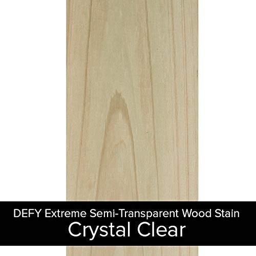 DEFY Extreme 1 Gallon Semi-Transparent Exterior Wood Stain, Driftwood Gray