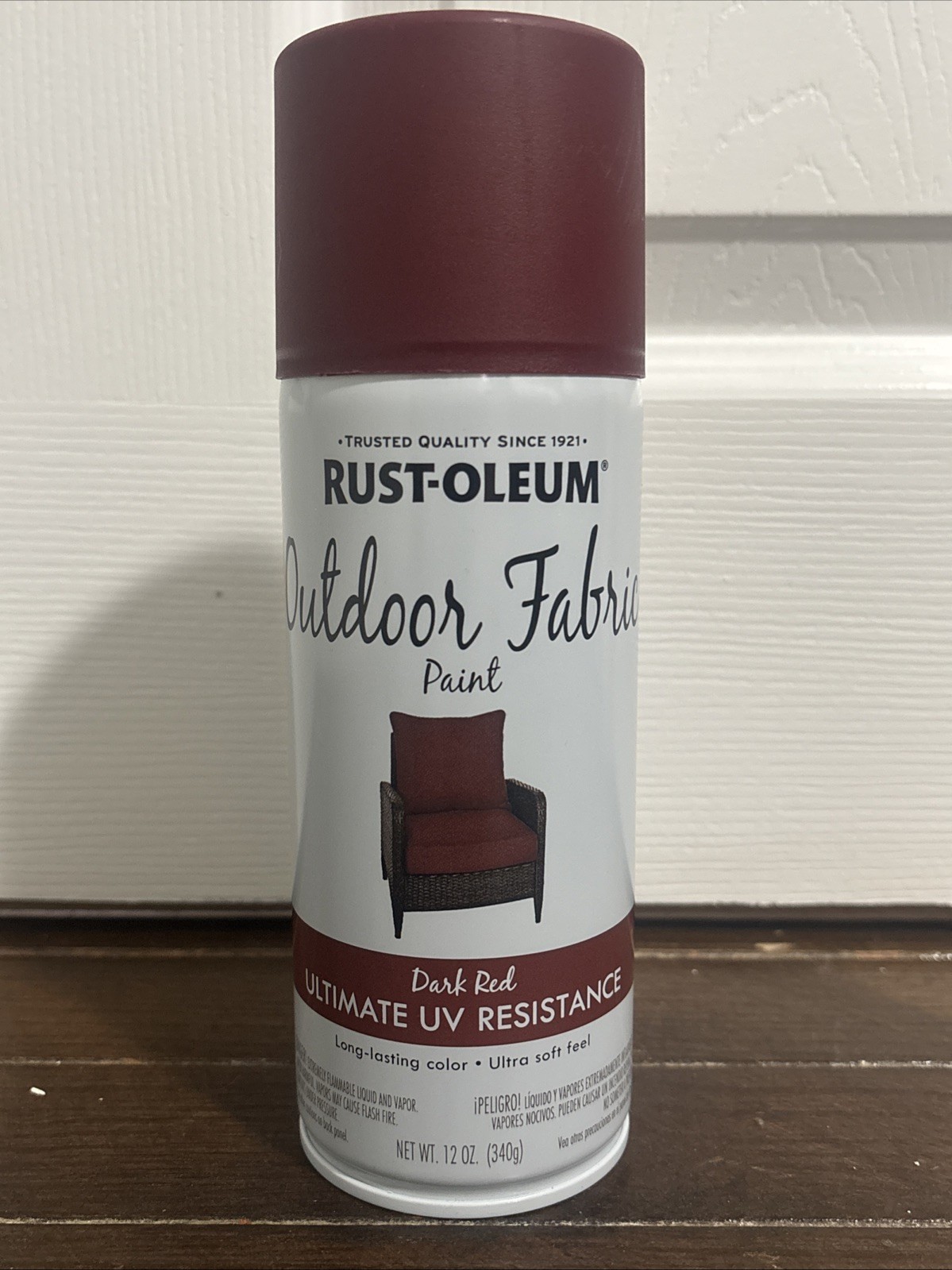 NEW Rust-Oleum Specialty Fabric Spray Paint, Dark Red, 12 Oz.