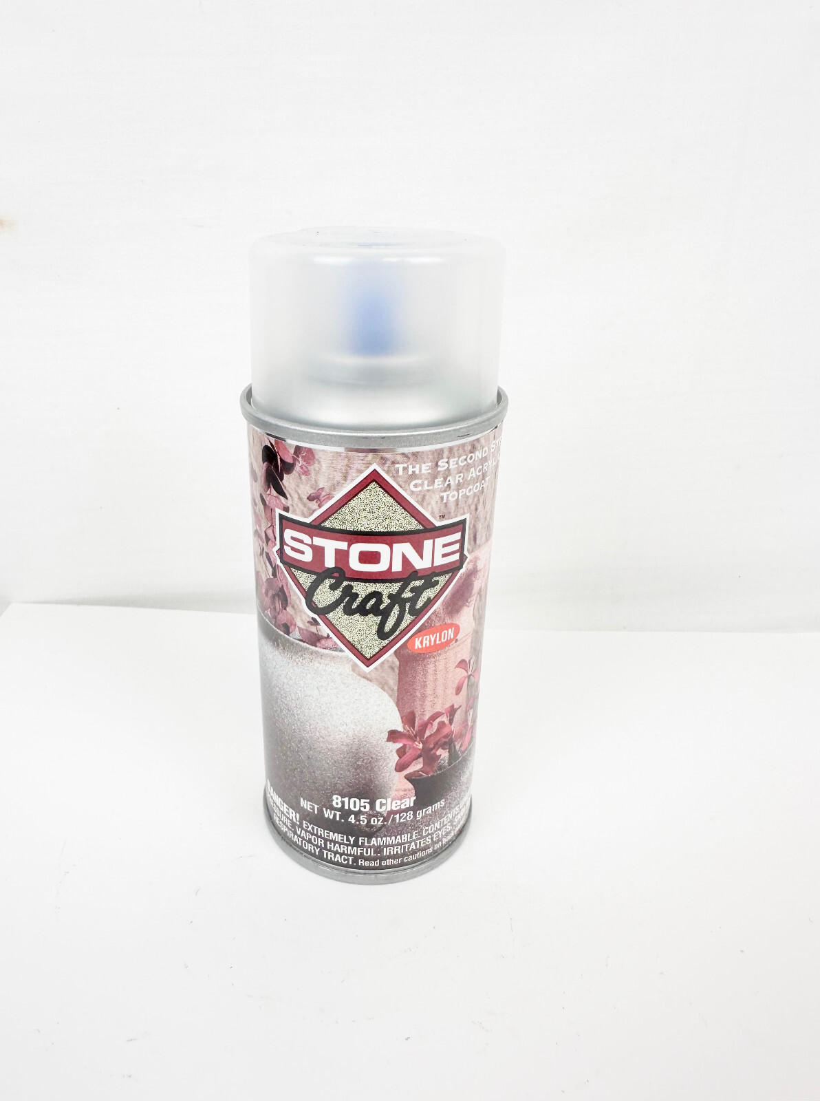 KRYLON STONE CRAFT CLEAR SPRAY CAN – 8105 – 4.5 oz – BRAND NEW