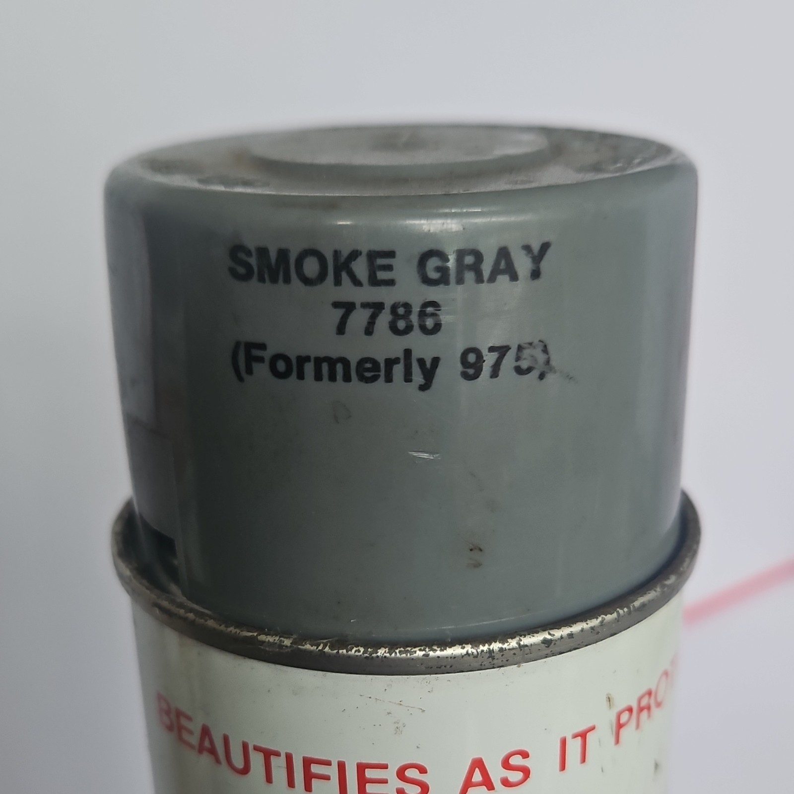 Rust-Oleum Stops Rust Smoke Gray Spray Paint, Vintage Style, MPN 7786 1979