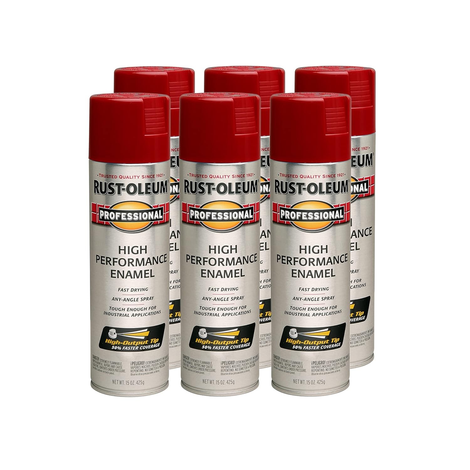 Rust Oleum 15 Oz Flat Black High Performance Metal Spray Paint Preventative