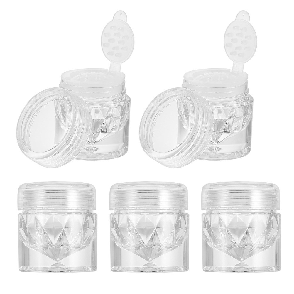 10pcs Sub Packaging Bottles Storage Bottles Concealer Powder Bottles