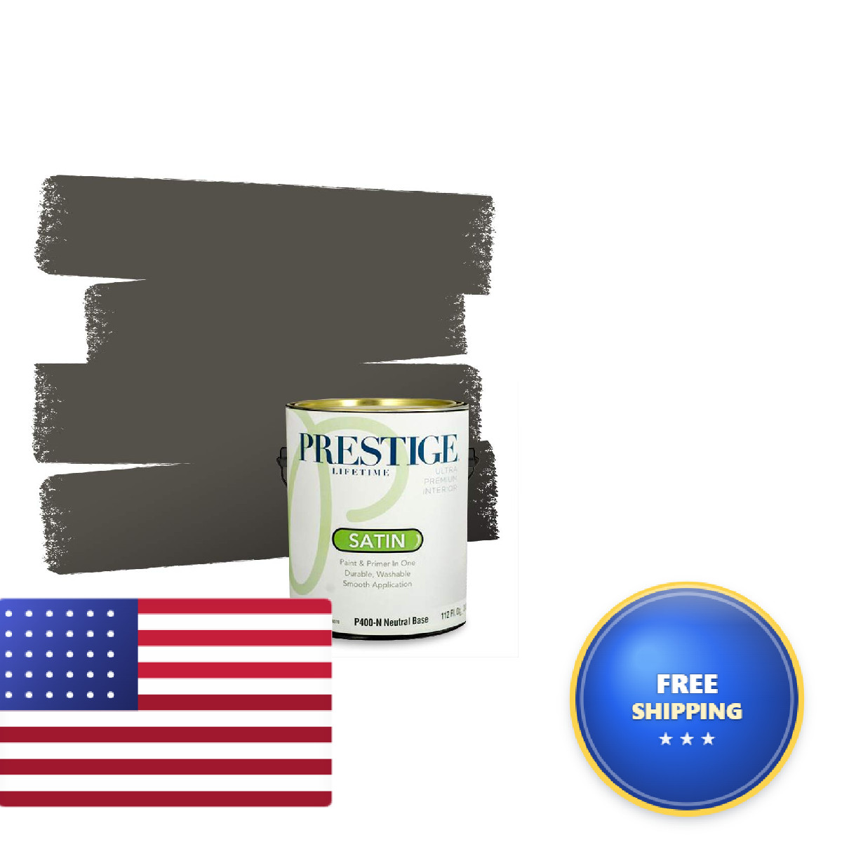Prestige Paints Interior Paint And Premiumr In One 1-Gallon Satin Comparable