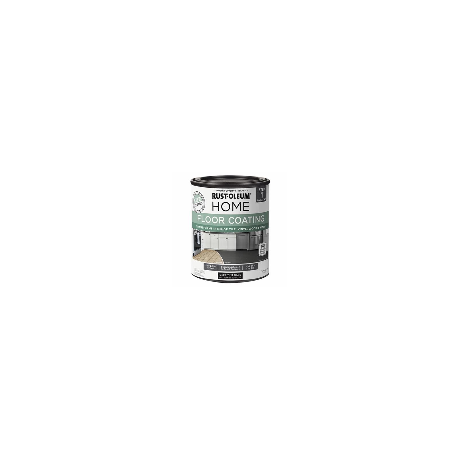 HOME Flooring Base Coat, Step 1, Deep Tint, Qt. – Quantity 6