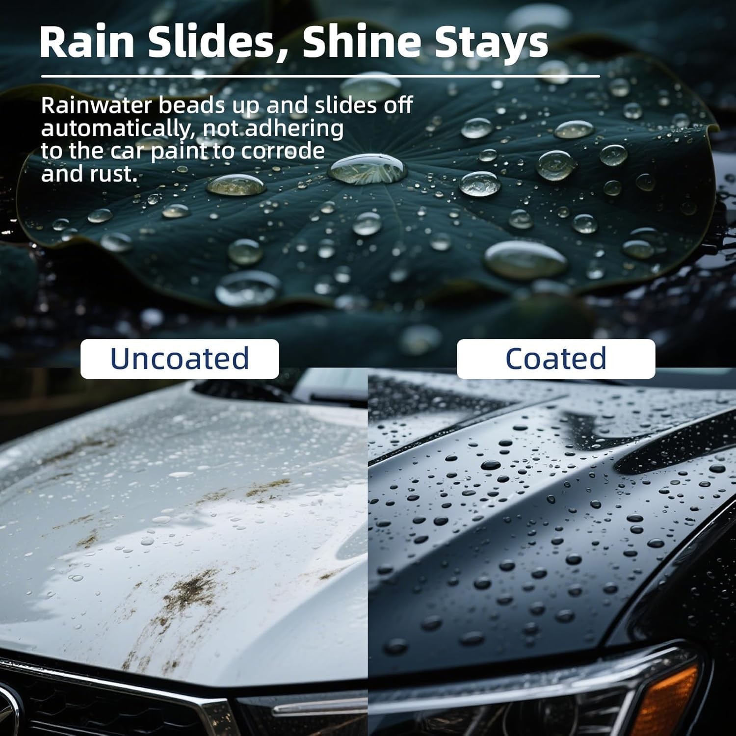 Car Coating Spray, Quick Effect Ceramic Coating Agent for Car Wax Polish Paint S