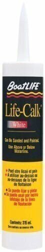 Boat Life Lifecalk Flexible Marine Polysulfide Sealant Cartridge White 1033