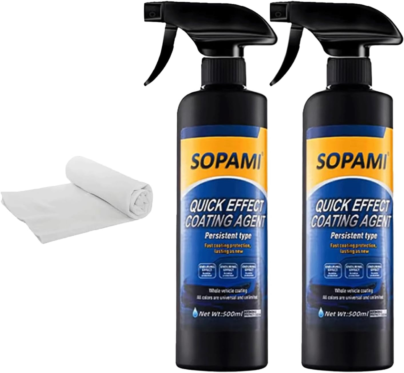 Ceramic Paint Sealant, Car Coating Spray Maximum Gloss & Shine ceramic wax, Quic