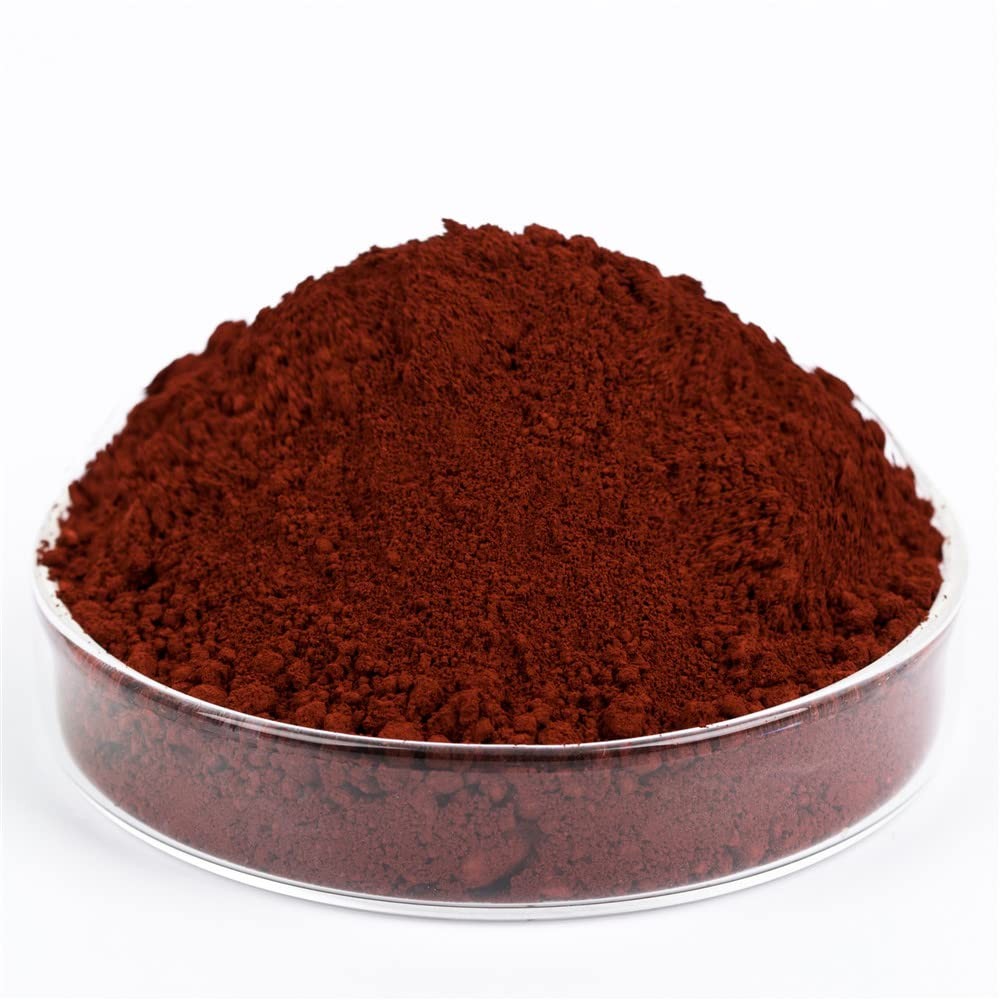 Concrete Pigment, Wine Red Iron Oxide Pigment Powder, Concrete Cement Dye Col