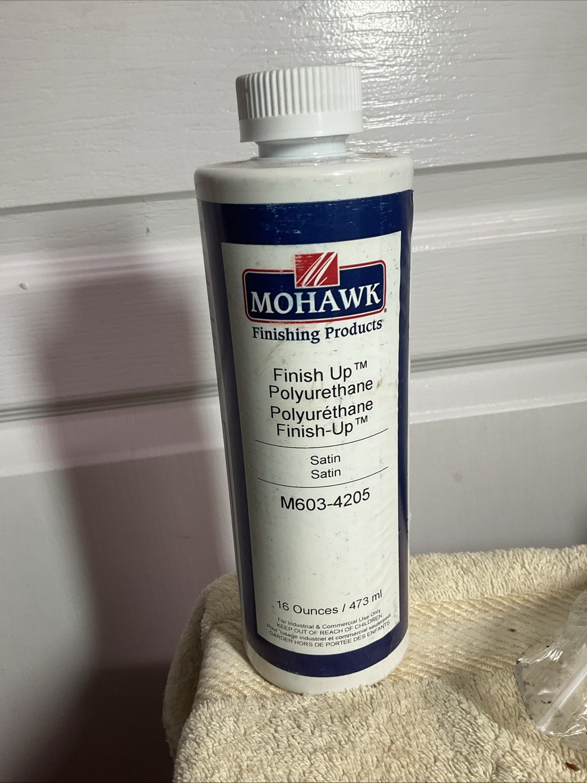 Mohawk Finishing Products Polyurethane Finish Up Satin 16oz M603-4205