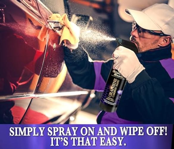 16oz Graphene Ceramic Coating Detail Spray Wax – The Best 16 Fl Oz (Pack of 1)