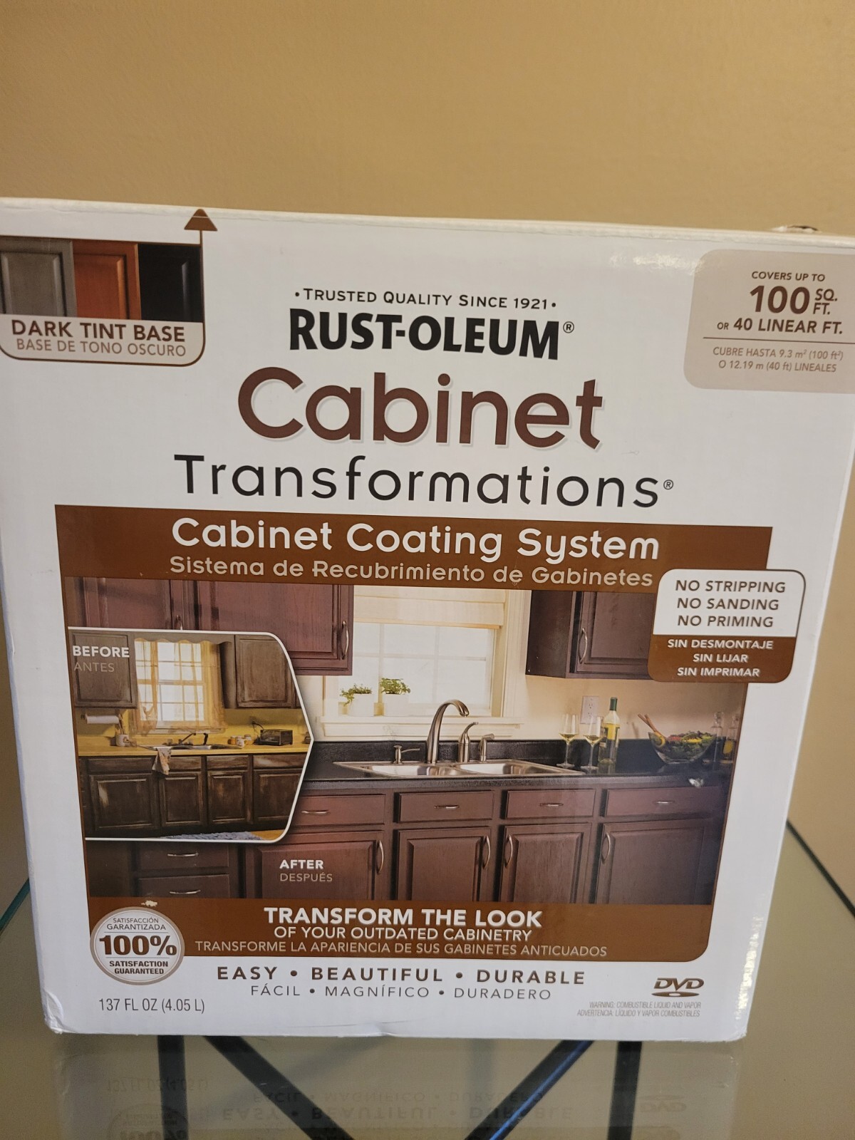 Rust-Oleum Furniture Transformations Complete Coating Kit Dark Tint Base