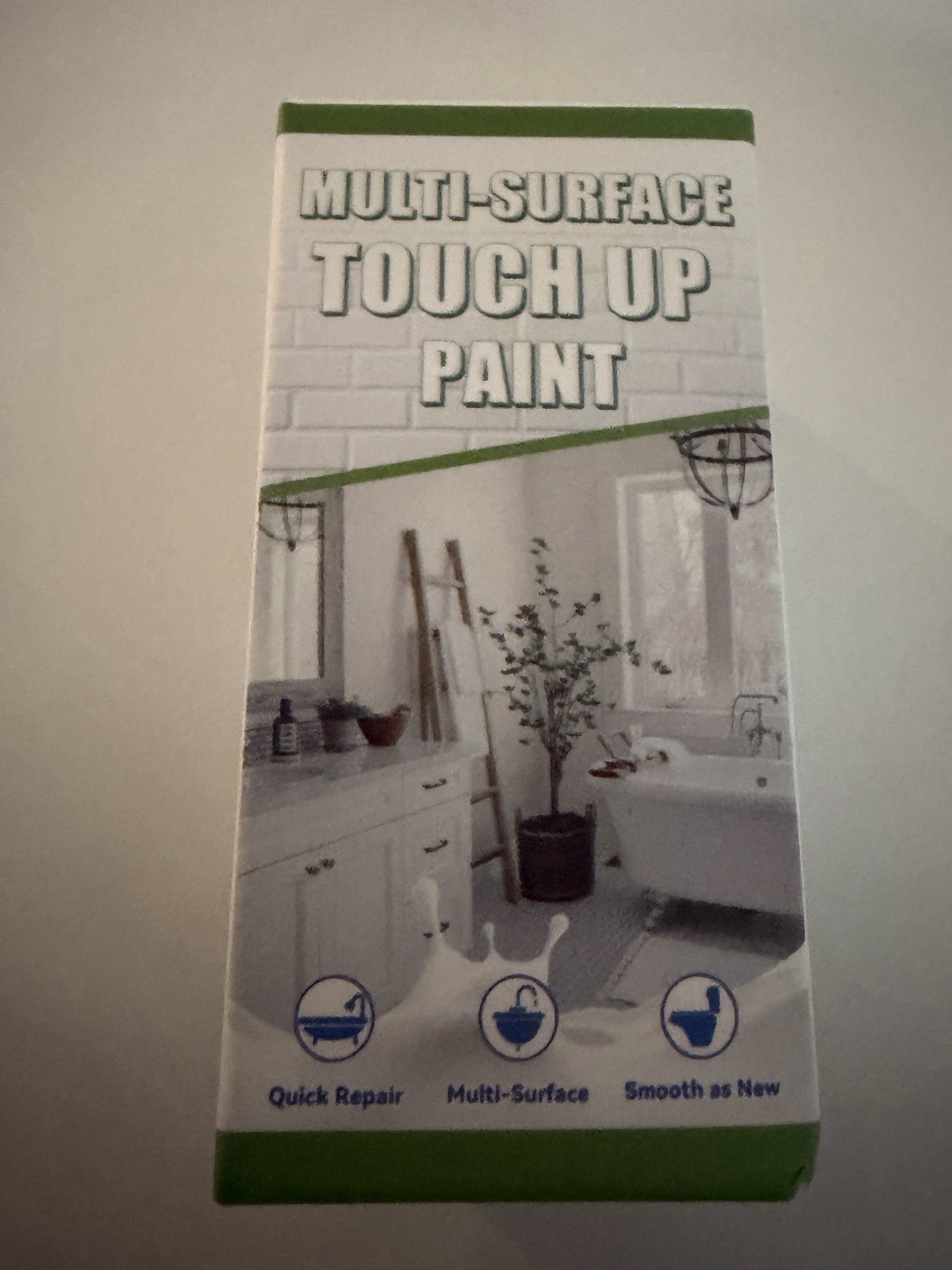 White Touch up Paint Pen – Multi Surface White Paint for Cabinets, Furniture, Wa