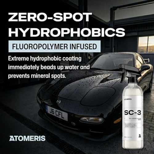 ATOMERIS SC-3 Ceramic Spray Coating for Cars – 16.9 fl oz – High Gloss
