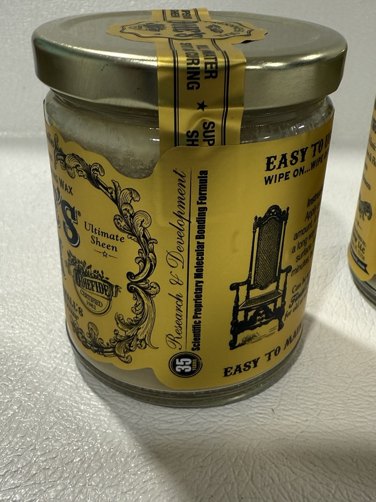 Odie’s Wax All Wood Surfaces Finishing Wax, Odysseus Cornwall’s -9 fl oz