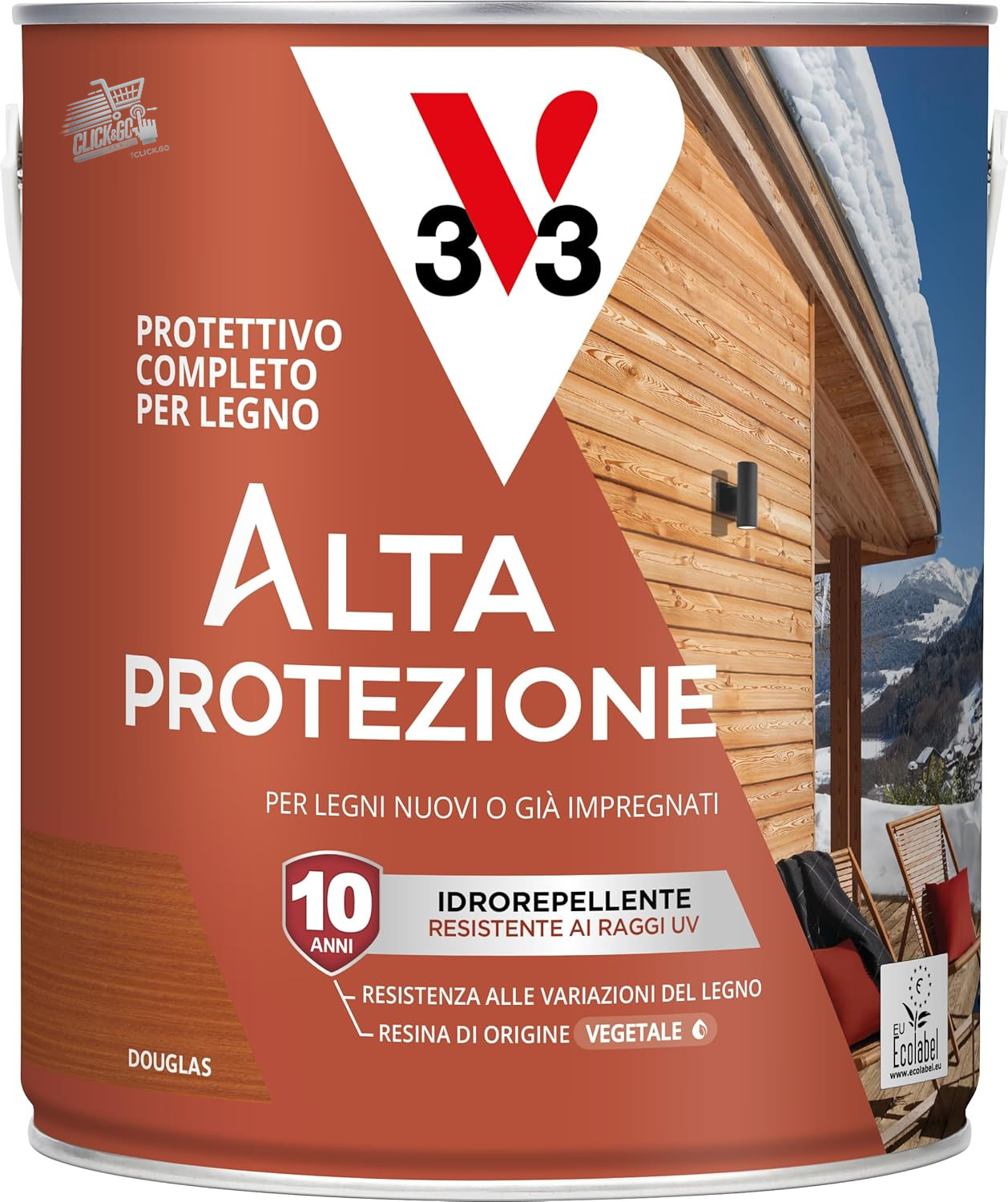 FULL PROTECTIVE WOOD BIO IMPREGNATOR OUTDOOR INDOOR WATER V33 DOUGLAS
