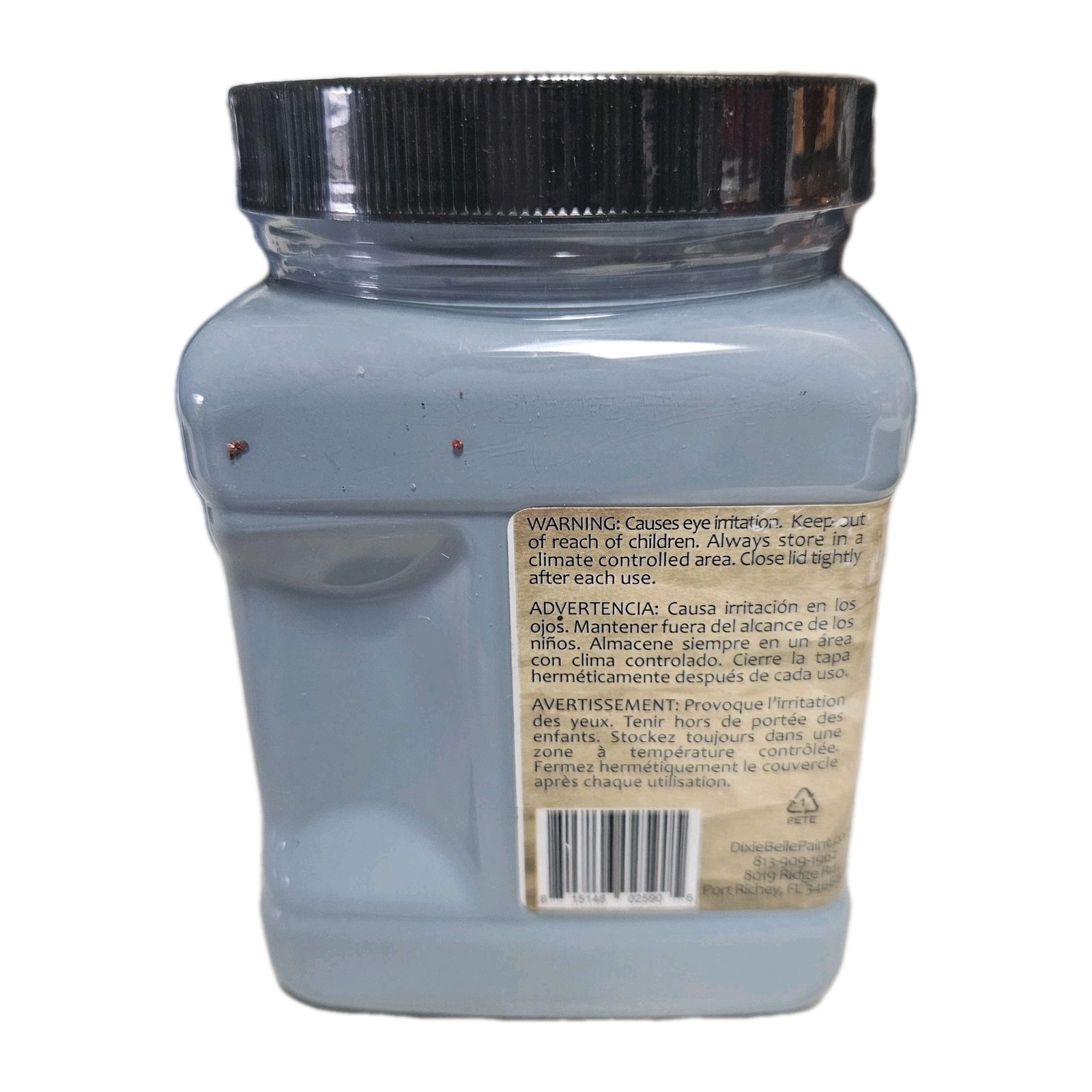 DIXIE BELLE Chalk Mineral Paint DUSTY BLUE 32 oz. Furniture Cabinets Crafts New