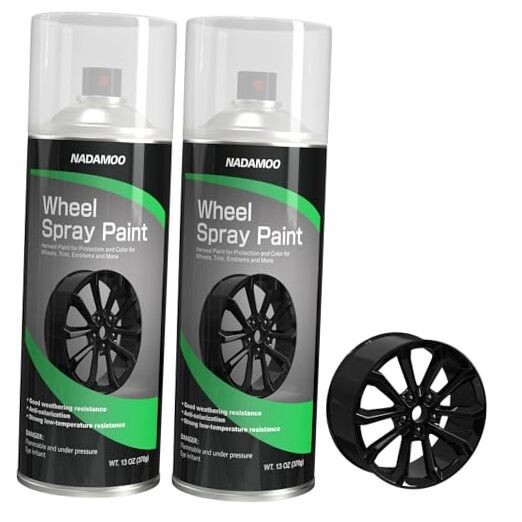 Aluminum Wheel Rim Paint Protective Clear Coat, Satin 13.00 Ounce (Pack of 2)