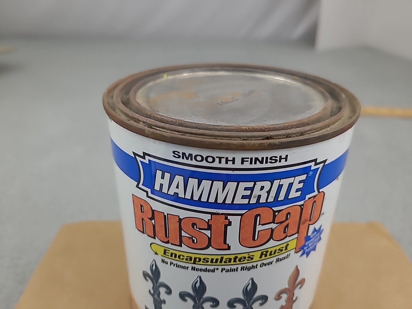 1x READ Hammerite Rust Cap Smooth Dark Green Quart 32 Oz Kilz Primer Paint