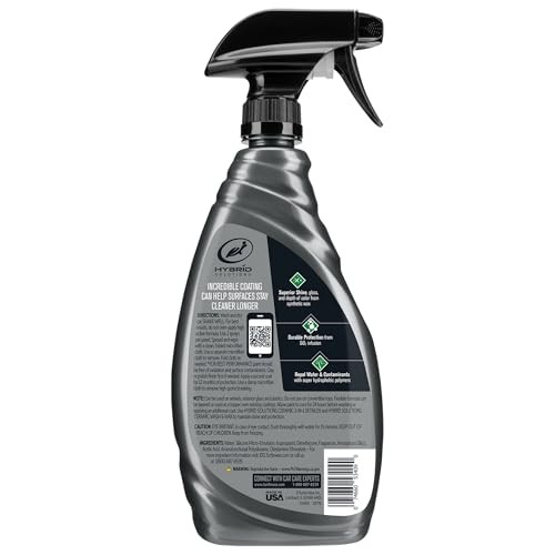Hybrid Solutions Ceramic Spray Coating, High Shine Car 16 Fl Oz (Pack of 2)