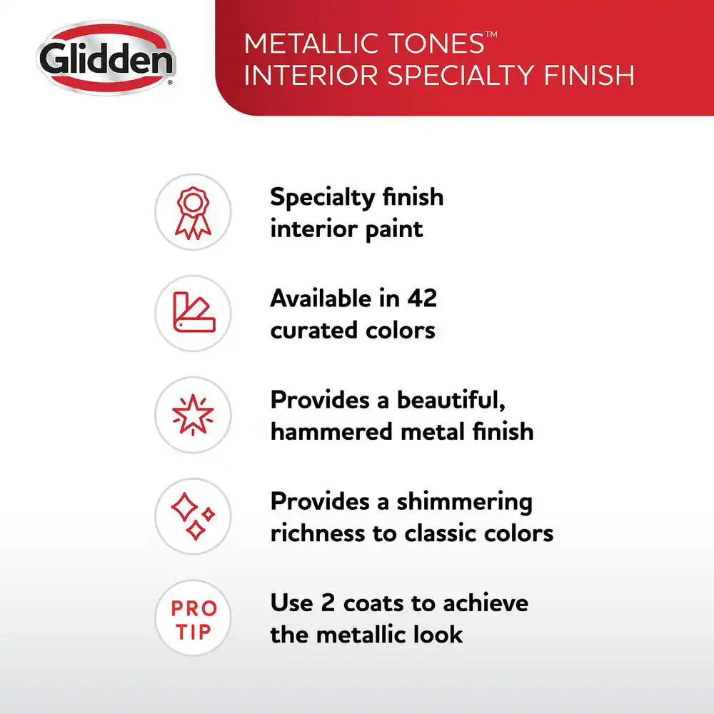 1 Gal. Gold Metallic Interior Specialty Finish