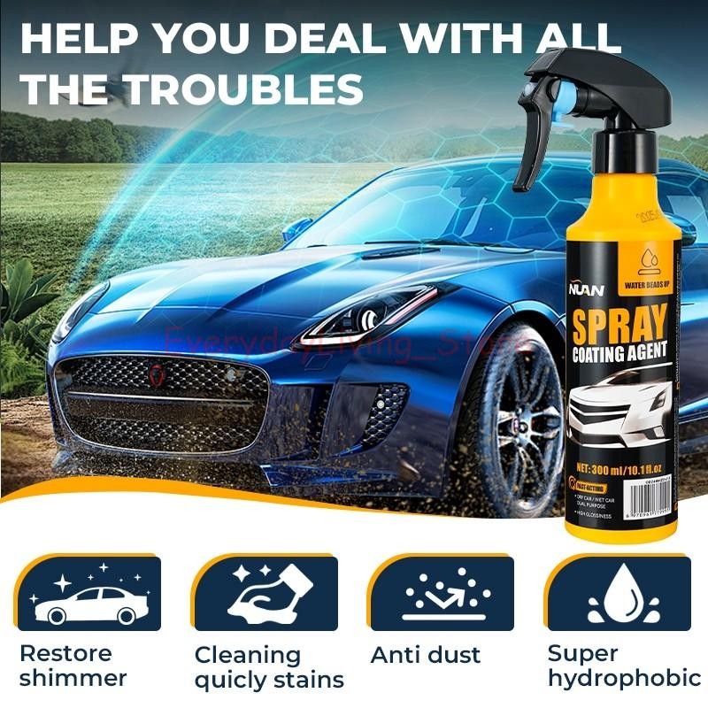 300ML Set Nuan Car Coating Spray |Protection Quick Car Wax Polish Fast Shipping