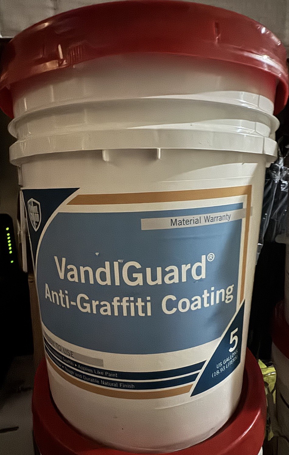 VandlGuard Finish Coat Premium Anti-Graffiti Coating (5-gallon) SEALED/NEW
