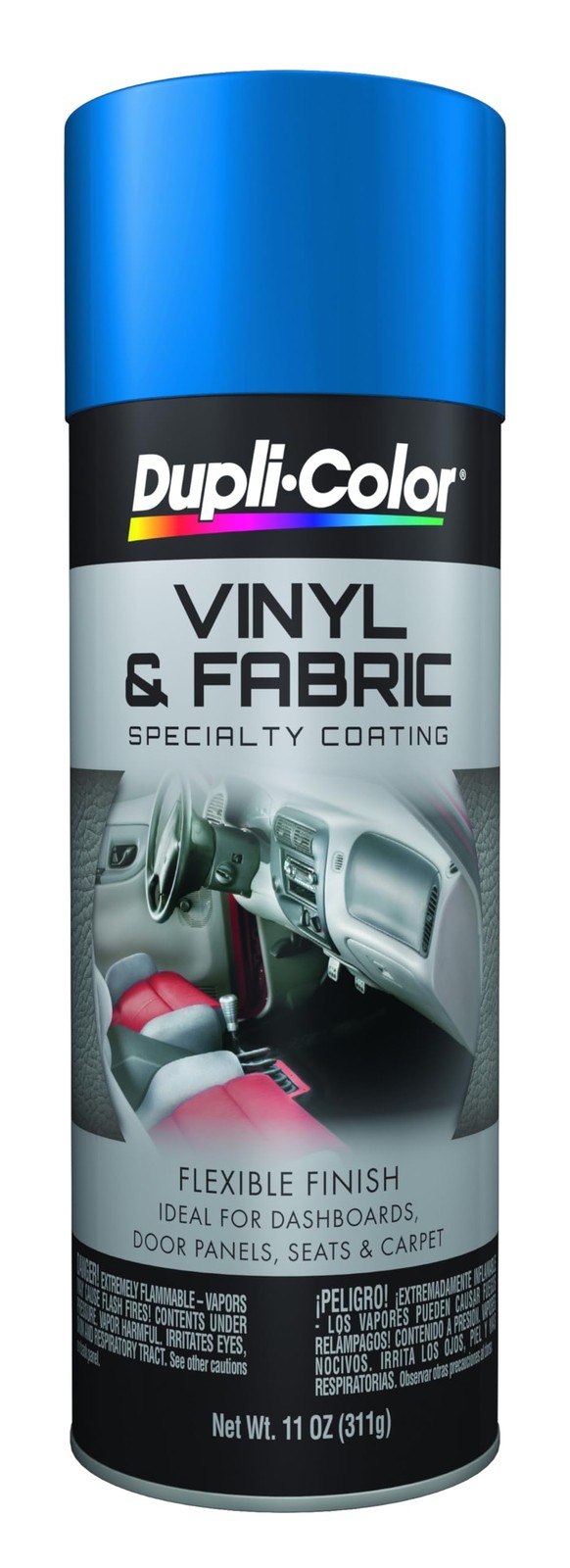 Dupli-Color HVP102 Vinyl and Fabric Coating Spray Paint – Blue – 11 oz Aeroso…