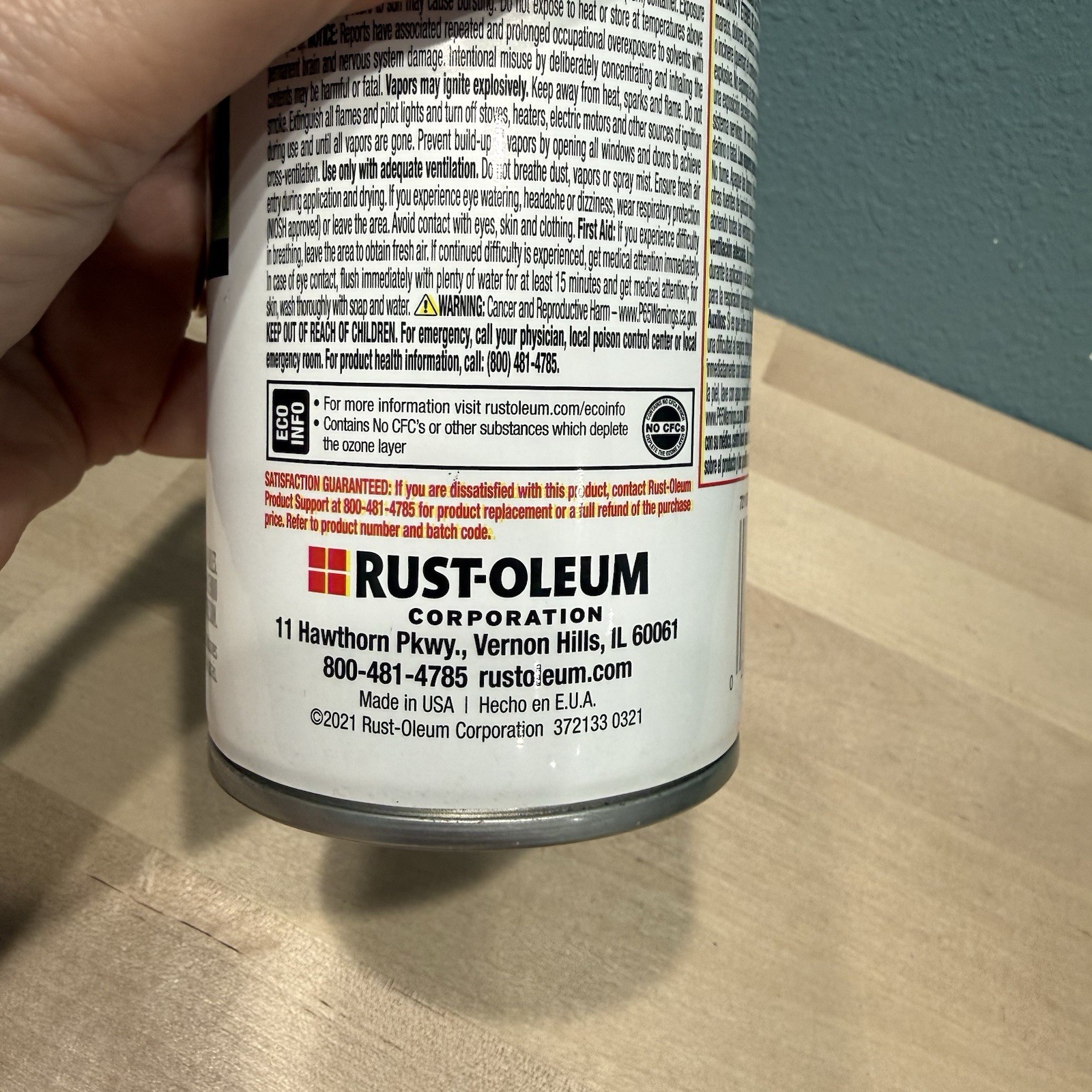 Rust-Oleum Hammered Deep Green 7211 Spray Paint BRAND NEW Discontinued HTF