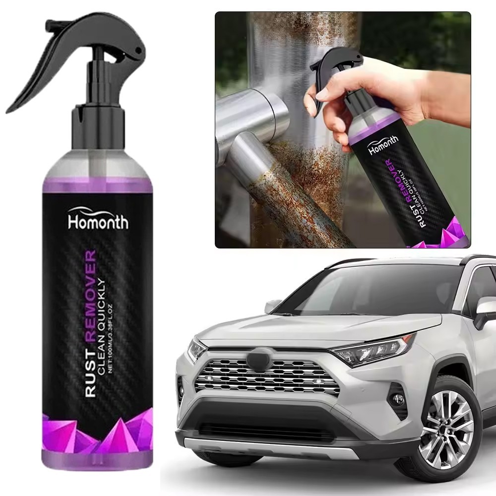 Multi-Purpose Car Rust Removal Spray Rust Remover Rust Inhibitor Derusting Spray