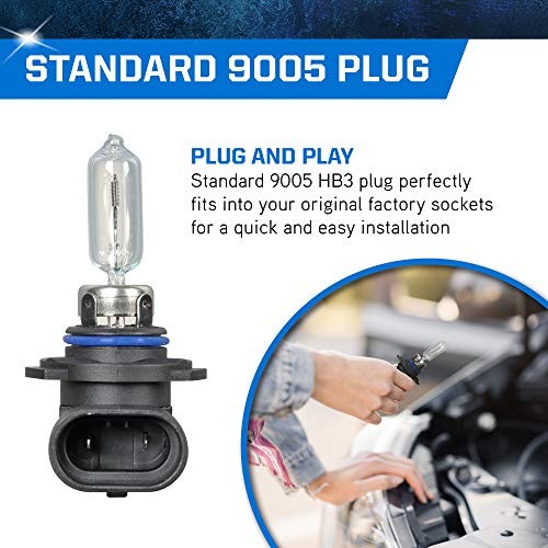 Power Vision Automotive High Performance 9005/HB3 65W Headlights (2 Pack) Good