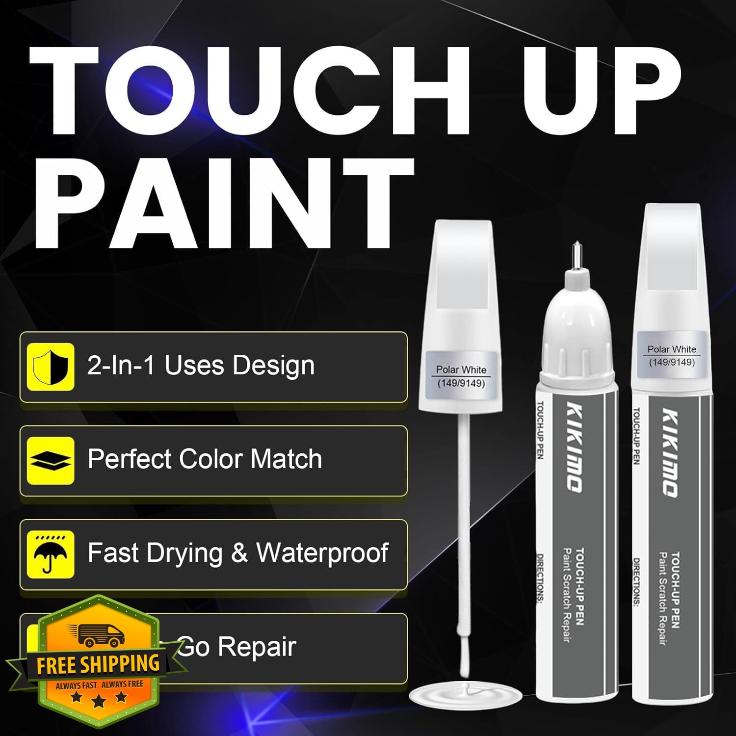 KIKIMO Starling Blue Metallic Touch Up Paint 970/5970