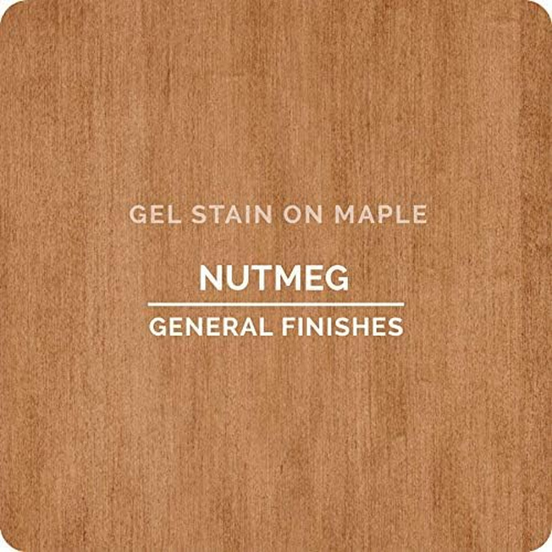 Oil Base Gel Stain, 1/2 Pint, Nutmeg