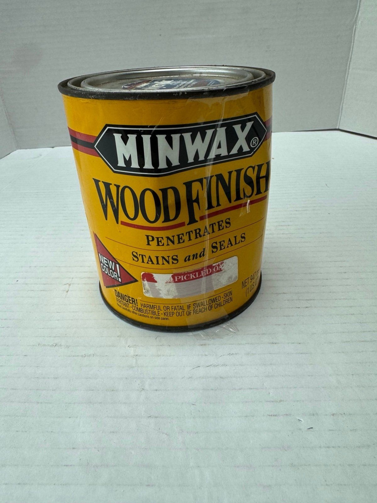 NEW Minwax Pickled Oak 260 Wood Finish Oil-Based Wood Stain (Quart)