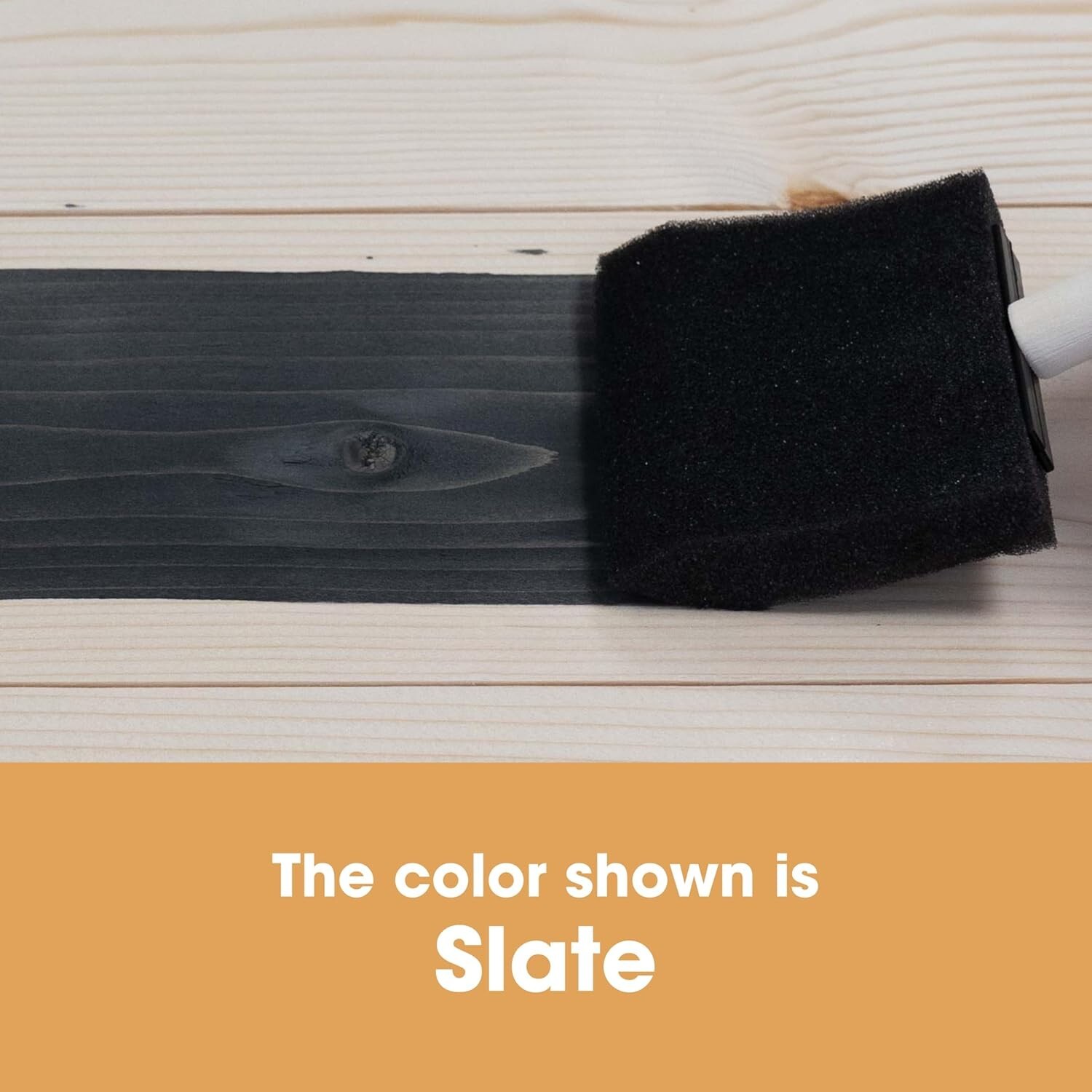 Slate Wood Stain – Quick Drying & Low Odor – Perfect for Indoor/Outdoor Use