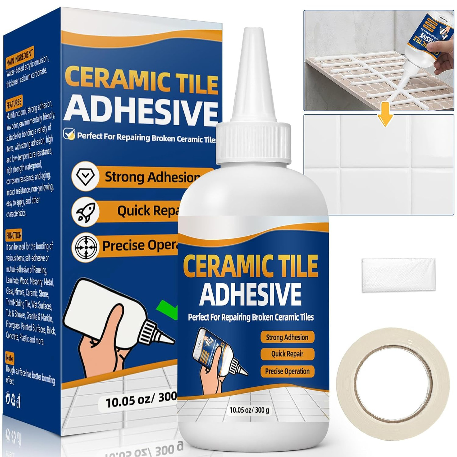 Heavy Duty Construction Adhesive Waterproof Tile Glue Cement Bond for Tile