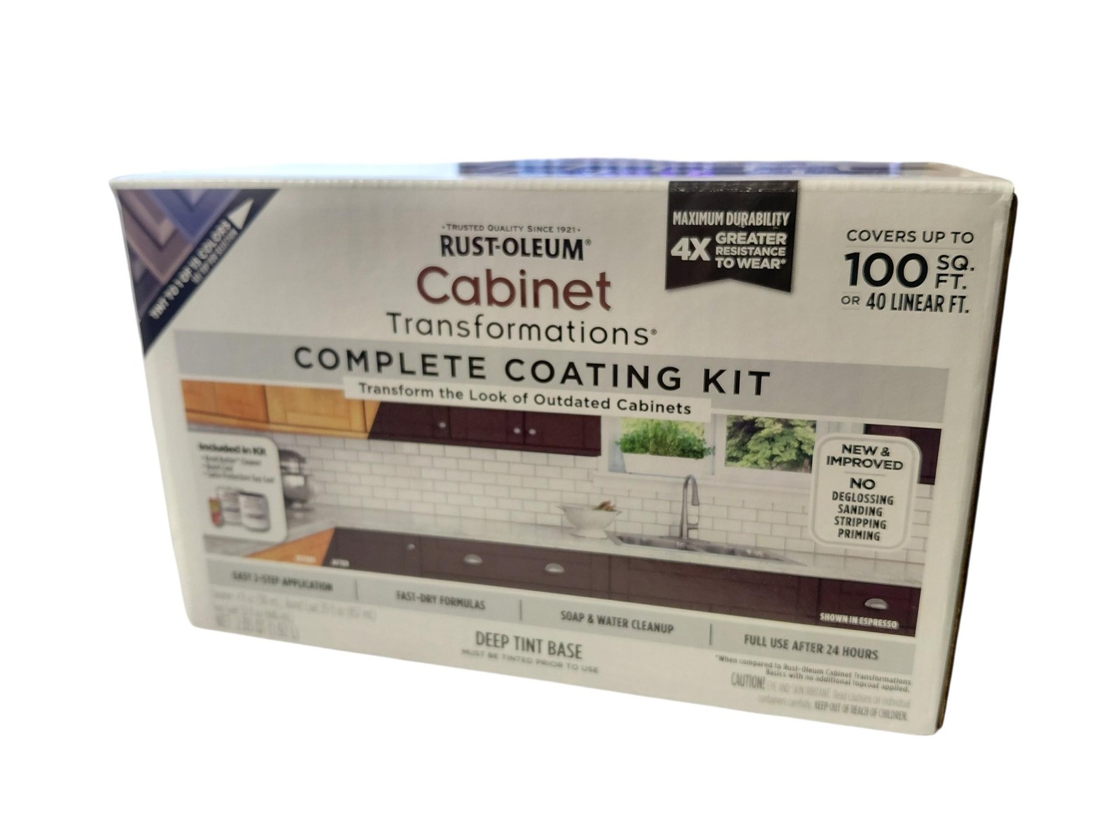 Rust-Oleum 380390 Cabinet Transformations Kit Deep Tint Base Kit