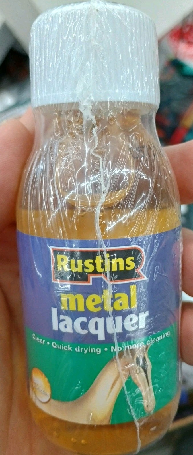 Rustins Metal Lacquer Clear 125ml Renovator for Metal UV Resistant