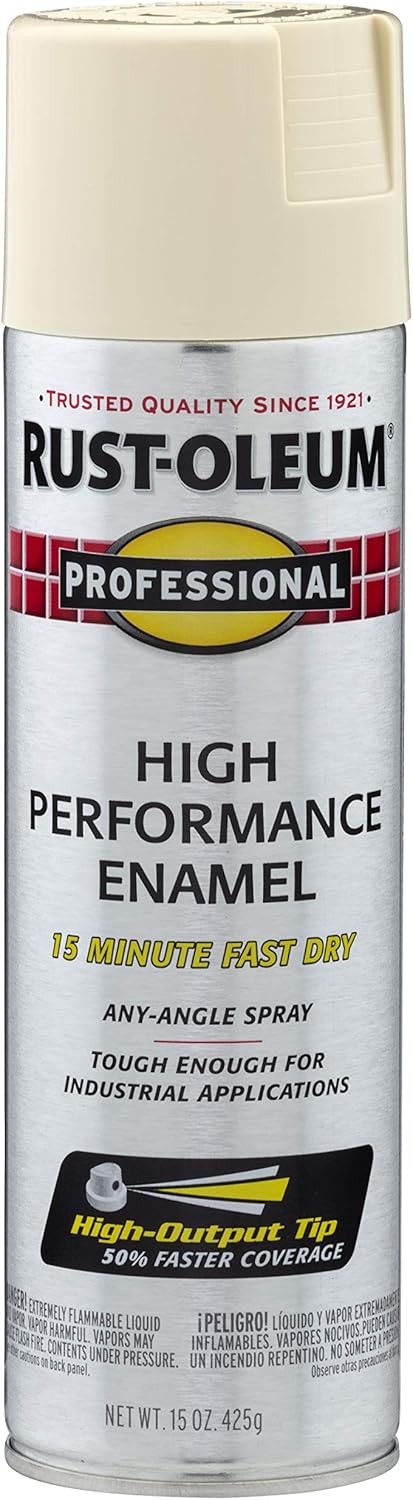 7592838-6PK Professional High Performance Enamel Spray Paint 15 oz Gloss White