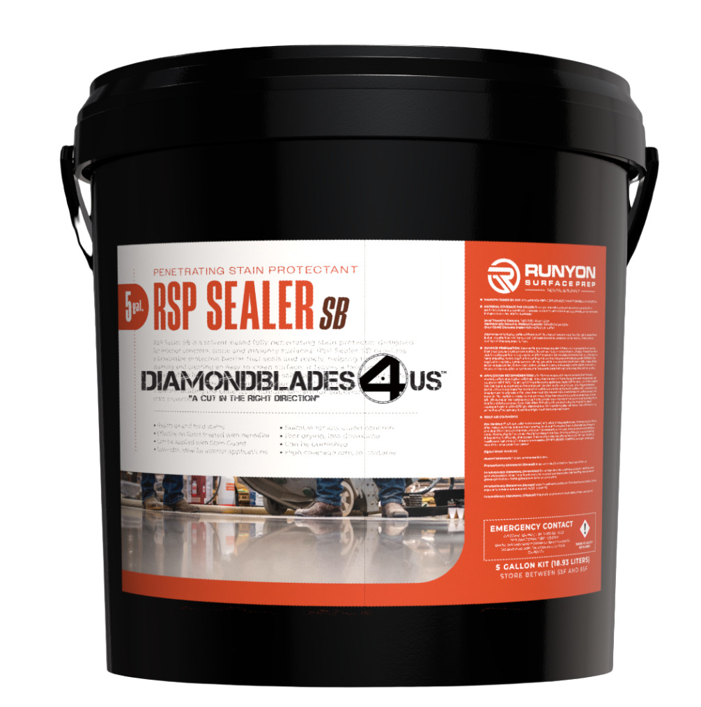 Diamondblades4us RSP Guard SB Penetrating Sealer Solvent-Based Stain Protection